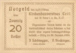 Austria, 20 Heller, FS 185a