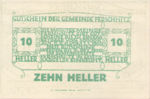 Austria, 10 Heller, FS 198d