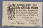 Austria, 75 Heller, FS 200Ib