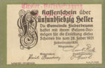 Austria, 75 Heller, FS 200IIId