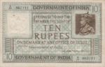 India, 10 Rupee, P-0005a