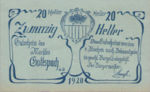 Austria, 20 Heller, FS 219a