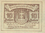 Austria, 10 Heller, FS 278Ib