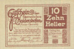 Austria, 10 Heller, FS 335Ib