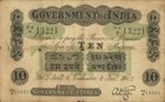 India, 10 Rupee, A-0009a