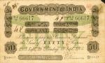 India, 50 Rupee, A-0014A