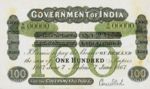 India, 100 Rupee, A-0016NL