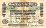 India, 100 Rupee, A-0017NL