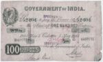 India, 100 Rupee, A-0001AE NL