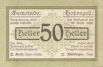Austria, 50 Heller, FS 389I