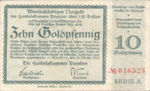 Germany, 10 Gold Pfennig, D135