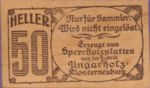 Austria, 50 Heller, FS 327Ic