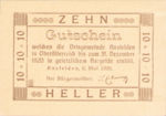 Austria, 10 Heller, FS 45Ia