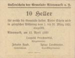Austria, 10 Heller, FS 30