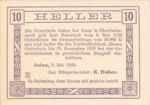 Austria, 10 Heller, FS 59a