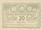 Austria, 20 Heller, FS 1aII