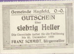 Austria, 70 Heller, FS 331