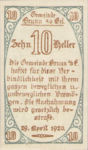 Austria, 10 Heller, FS 110a