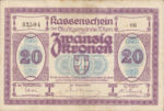 Austria, 20 Krone, FS 1183I