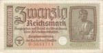 Germany, 20 Reichsmark, R-0139