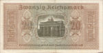 Germany, 20 Reichsmark, R-0139