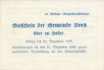 Austria, 10 Heller, FS 135.10