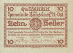 Austria, 10 Heller, FS 178a