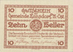 Austria, 10 Heller, FS 178a