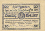 Austria, 20 Heller, FS 178a