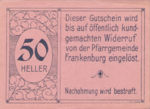 Austria, 50 Heller, FS 207b