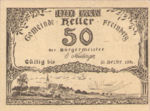 Austria, 50 Heller, FS 211Ib