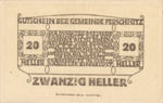 Austria, 20 Heller, FS 198g
