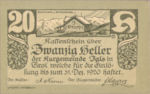 Austria, 20 Heller, FS 403
