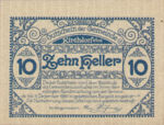 Austria, 10 Heller, FS 444a