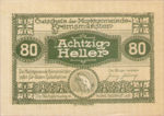 Austria, 80 Heller, FS 476IIIc