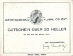 Austria, 20 Heller, FS 453b