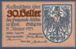 Austria, 30 Heller, FS 468c