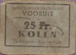 Belgium, 25 Franc, 