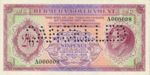 Bermuda, 2/6 Shilling and Pence, P-0007,B107