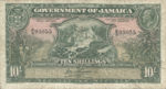 Jamaica, 10 Shilling, P-0033a,B105