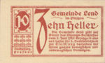 Austria, 10 Heller, FS 511Ia