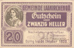 Austria, 20 Heller, FS 494b