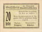 Austria, 20 Heller, FS 499Ib