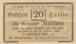 Austria, 20 Heller, FS 631b2