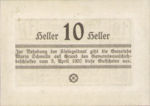 Austria, 10 Heller, FS 587Ia