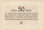 Austria, 50 Heller, FS 587Ia