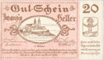 Austria, 20 Heller, FS 589c