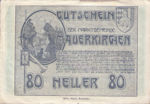 Austria, 80 Heller, FS 598IIa