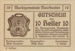 Austria, 10 Heller, FS 601IIa