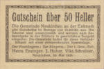 Austria, 50 Heller, FS 656b